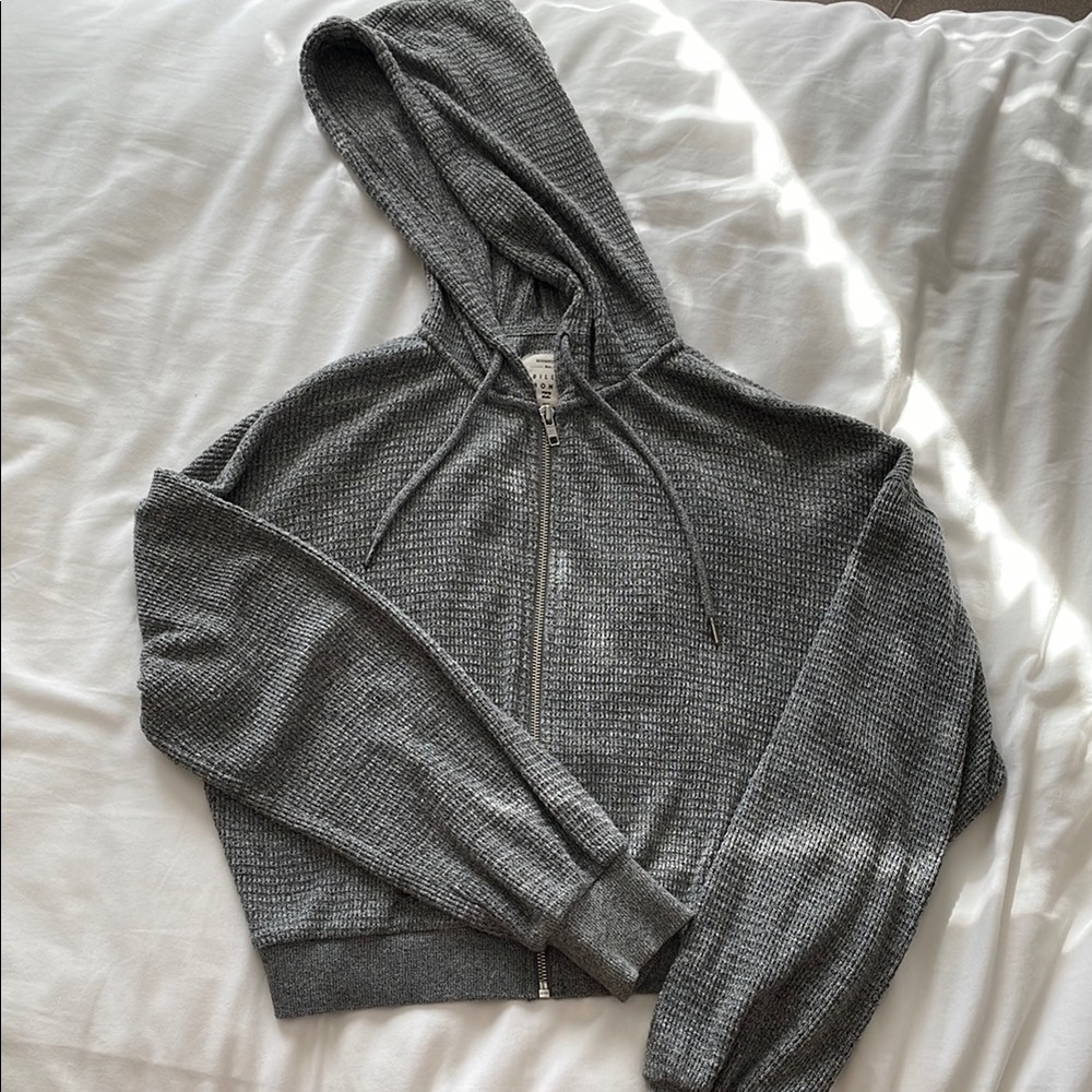 BILLABONG cropped full zip jacket